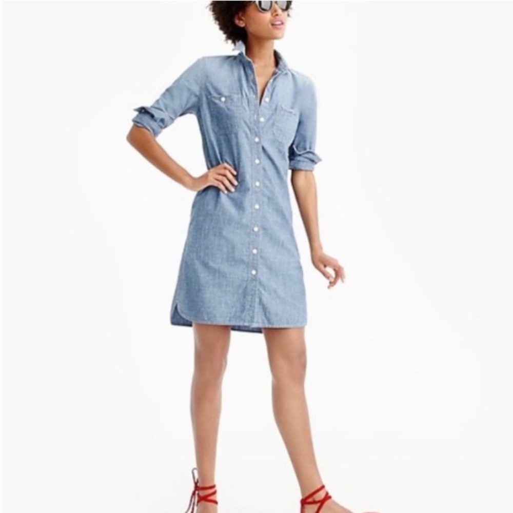 JCrew Chambray Dress